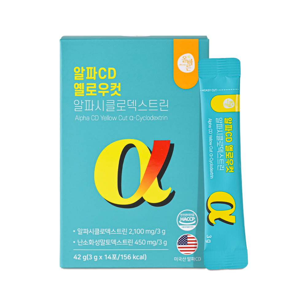 알파CD 옐로우컷 알파시클로덱스트린 - 한미양행